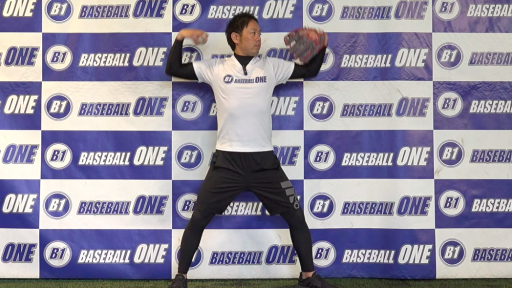 【野球  練習メニュー】上半身を大きく使う練習方法「肘を回して投げる」