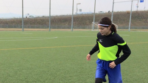 【サッカー  練習メニュー】ドリブル練習⑦_スクリーンターン アウトサイドターン