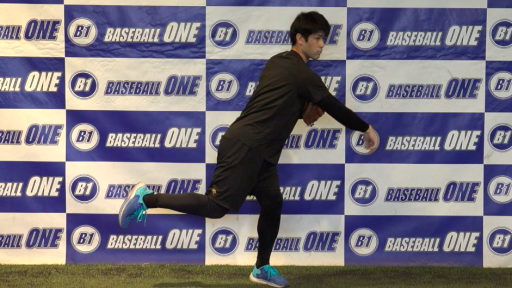 【  練習メニュー】送球時の体重移動を覚える為の練習方法