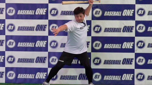 【野球 練習メニュー】肩の開きを抑え、押し手を使うための練習方法