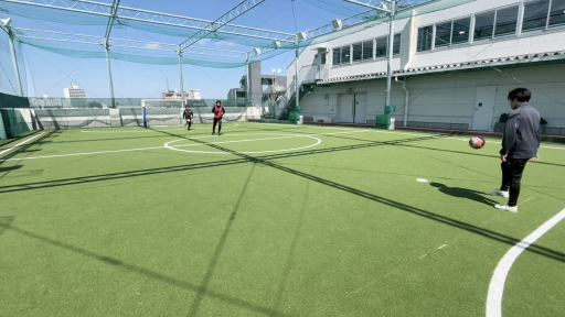 【サッカー  練習メニュー】3人組リフティング