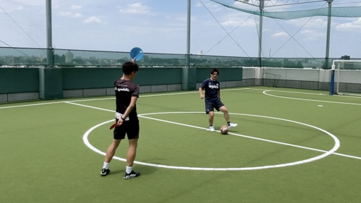 【サッカー 練習メニュー】ウォーミングアップ ボールフィーリング④