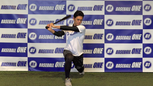 【野球  練習メニュー】変化球に崩されても強くスイングする練習方法