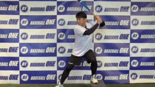 【野球  練習メニュー】軸足(後ろ足)が伸びないようにするための練習方法