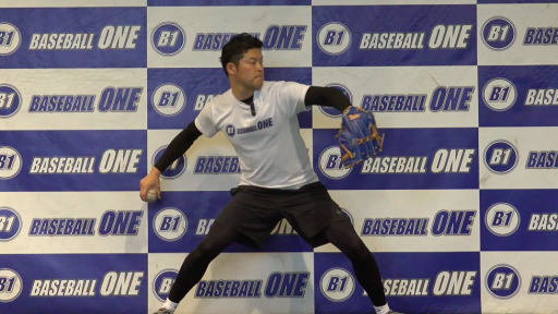 【野球  練習メニュー】トップの時の上半身の向きを安定させる練習方法