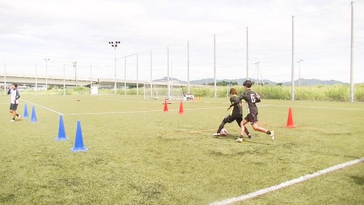 【サッカー  練習メニュー】ボディコンタクト_2