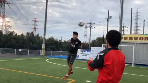 【  練習メニュー】ジャンピングヘッド①