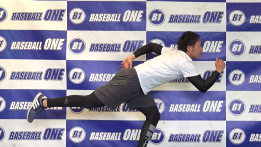 【野球  練習メニュー】前足の股関節に体重を乗せる練習方法「前足だけでジャンプ」