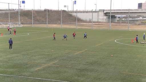 【サッカー  練習メニュー】2vs2