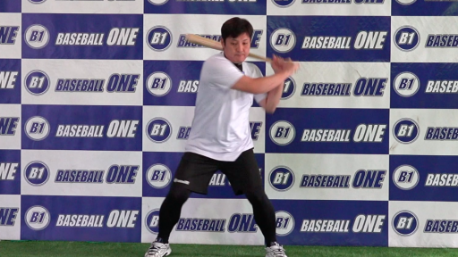 【野球  練習メニュー】インパクトの位置が体から離れないようにする練習方法