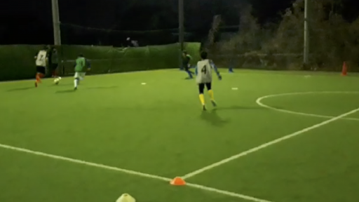 【フットサル 練習メニュー】2vs1+1(2ゴール)