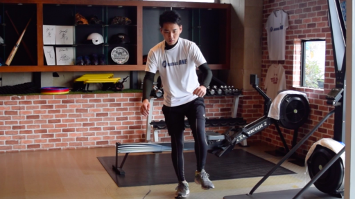 【野球  練習メニュー】股関節に体重を乗せるためのトレーニング