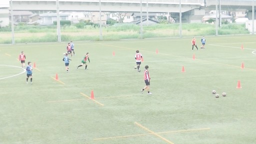 【サッカー  練習メニュー】パス&コントロール&ドリブル