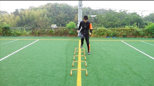 【フットサル 練習メニュー】初心者向け　走り方①