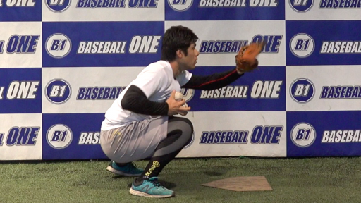 【野球  練習メニュー】足を使って捕球するための練習方法