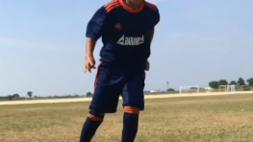 【サッカー  練習メニュー】ドリブル向上トレーニング③ インサイド3×アウトサイド