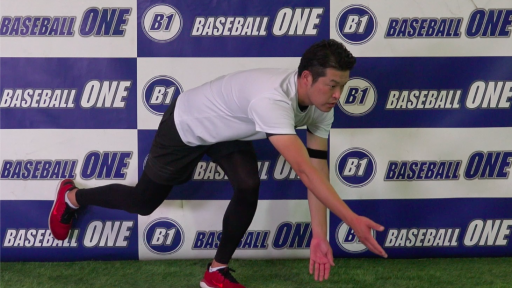 【野球  練習メニュー】前足の股関節に体重を乗せる練習方法