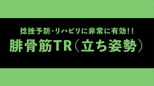 【  練習メニュー】【捻挫予防・リハビリにはコレ!】腓骨筋トレーニング(立ち姿勢)