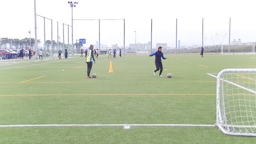 【サッカー  練習メニュー】ドリルトレーニング_インターセプト3