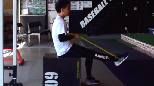 野球 チューブを使ったトレーニング の練習メニュー トレーニング方法が動画で分かる Sufu