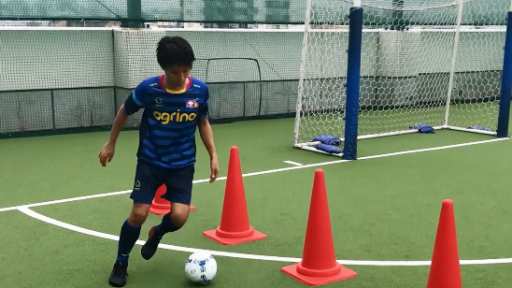 【サッカー  練習メニュー】ドリブル基礎