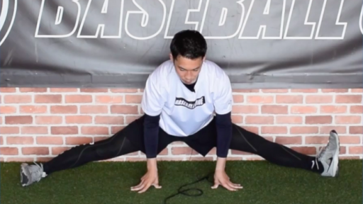 【野球  練習メニュー】股関節の回旋の動きを改善するトレーニング