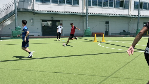 【サッカー  練習メニュー】ドリブルシュート(幼児向け)