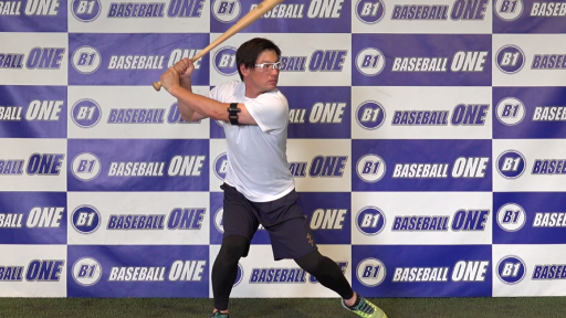 【野球  練習メニュー】トップを覚え、軸足と押し手の連動を覚える為の練習方法