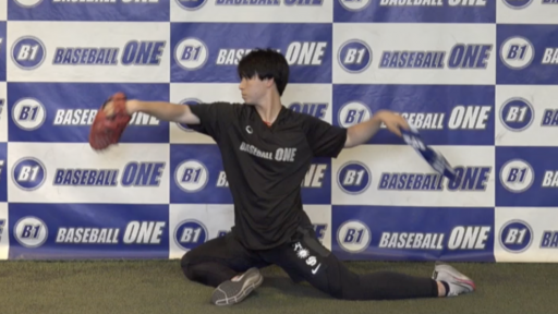 【野球  練習メニュー】前足の股関節の使い方を覚える練習方法