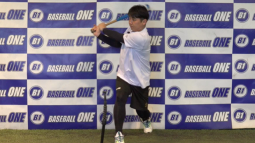 【野球  練習メニュー】振り出し時に腰が開かないようにするための練習方法