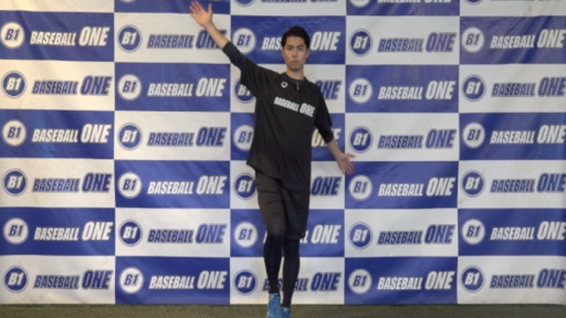 【野球  練習メニュー】肩周りの動きを良くするバランストレーニング