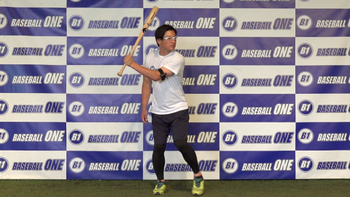 【野球 練習メニュー】正しいスイング軌道を覚える為の練習方法(引き手)