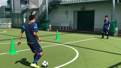 【フットサル  練習メニュー】1x1フィクソとアラのコンビネーション(パラレラ )