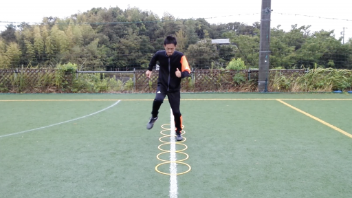 【サッカー  練習メニュー】初心者向け 走り方③