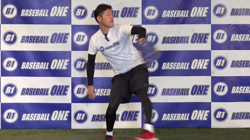 【野球 練習メニュー】軸足の股関節に力をためる練習方法
