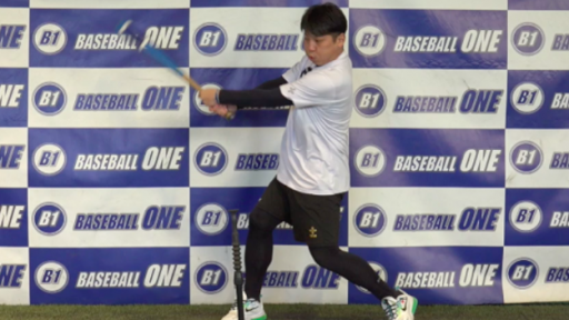 【野球 練習メニュー】インパクト時に腰が抜けないようにするための練習方法