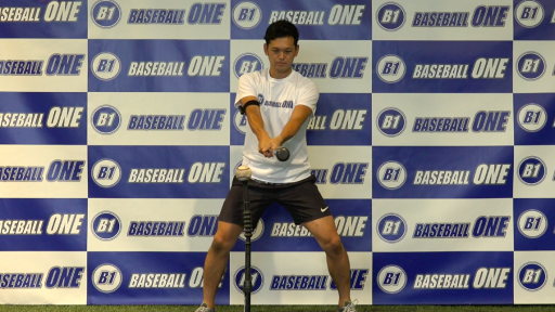 【野球  練習メニュー】ヘッドを返す位置を確認するための練習方法