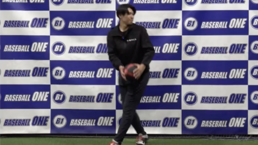 【野球 練習メニュー】並進動作を高めていくMBスロートレーニング