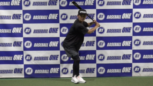 【野球  練習メニュー】軸足にタメを作る練習方法