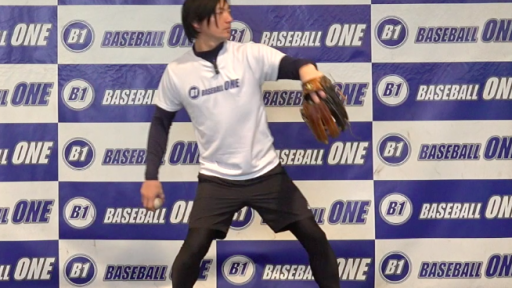 【  練習メニュー】捕球からステップを覚える練習方法
