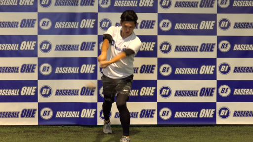 【野球 練習メニュー】外角を強くスイングするための練習方法