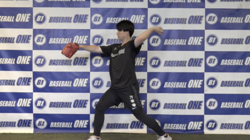 【野球  練習メニュー】ボールを切るようにリリースする感覚を覚える練習方法
