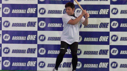 【野球 練習メニュー】押し手が体から離れないようにする練習方法