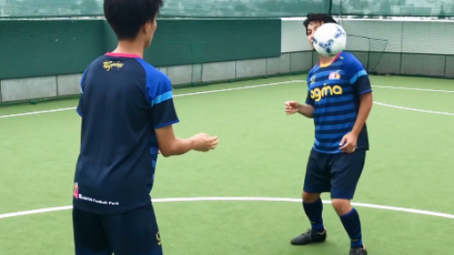 【サッカー  練習メニュー】基礎トレーニング(体のいろいろな部位を使う)