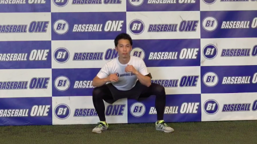 【野球  練習メニュー】体の動きをコントロールするメニュー