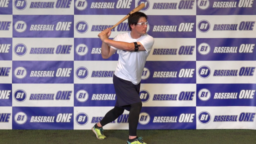 【野球  練習メニュー】正しいスイング軌道を覚える為の練習方法