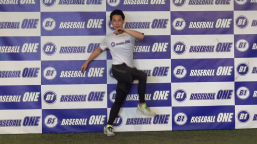 【野球 練習メニュー】切り返しの動作を高めるメニュー