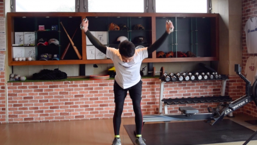 【野球  練習メニュー】肩甲骨の動きをよくするためのトレーニング