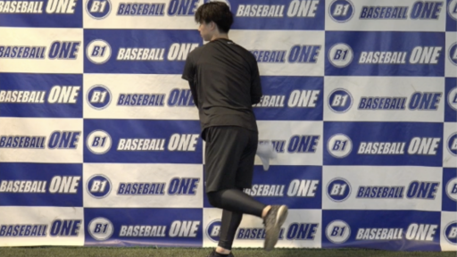 【野球  練習メニュー】前足の膝が抜けないようにするための練習方法