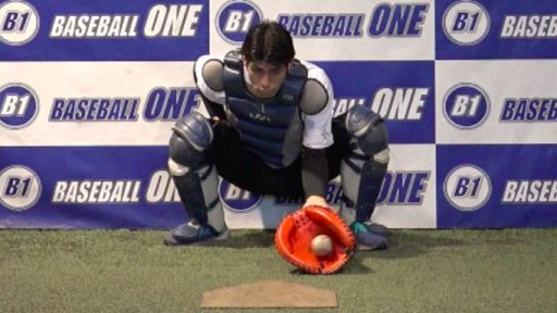 【野球 練習メニュー】ストップ時のミットの動きを覚える練習方法